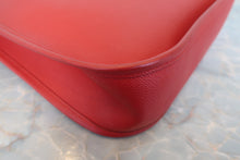 将图片加载到图库查看器,HERMES EVELYNE1 PM Graine Couchevel leather Rouge vif □H刻印 Shoulder bag 800020007