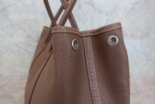 将图片加载到图库查看器,HERMES GARDEN PARTY PM Negonda leather Etoupe gray □K刻印 Tote bag 800060009