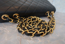 Load image into Gallery viewer, CHANEL Medium Matelasse single flap chain shoulder bag Lambskin Black/Gold hadware Shoulder bag 700120157