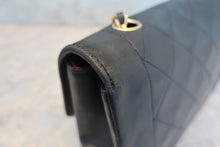 Load image into Gallery viewer, CHANEL  Diana matelasse chain shoulder bag Lambskin Black/Gold hadware Shoulder bag 700080066