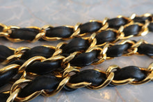 Load image into Gallery viewer, CHANEL Medium Matelasse single flap chain shoulder bag Lambskin Black/Gold hadware Shoulder bag 700120157