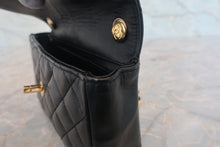 画像をギャラリービューアに読み込む, CHANEL/シャネル ミニマトラッセチェーンショルダーバッグ ラムスキン ブラック/ゴールド金具 ショルダーバッグ 800010178