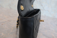 画像をギャラリービューアに読み込む, CHANEL/シャネル ミニマトラッセチェーンショルダーバッグ ラムスキン ブラック/ゴールド金具 ショルダーバッグ 800010178