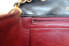 Load image into Gallery viewer, CHANEL  Diana matelasse chain shoulder bag Lambskin Black/Gold hadware Shoulder bag 700080066