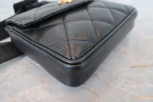 画像をギャラリービューアに読み込む, CHANEL/シャネル マトラッセウエストバッグ キャビアスキン ブラック/ゴールド金具 ウエストバッグ 700110057