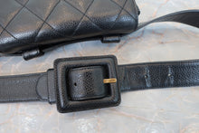 画像をギャラリービューアに読み込む, CHANEL/シャネル マトラッセウエストバッグ キャビアスキン ブラック/ゴールド金具 ウエストバッグ 700110057