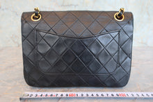 将图片加载到图库查看器,CHANEL/香奈儿 CF 全盖包 链条包 羊皮 Black/Gold hadware(黑色/金色金属) 肩背包 800080148