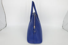 Load image into Gallery viewer, HERMES BOLIDE 31 Epsom leather Blue electric □P Engraving Shoulder bag 800100101