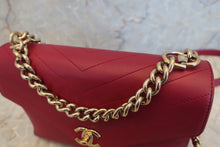 Load image into Gallery viewer, CHANEL V-Stitch single flap chain shoulder bag Lambskin Pink/Gold hadware Shoulder bag 500100055