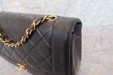 画像をギャラリービューアに読み込む, CHANEL/シャネル ダイアナマトラッセチェーンショルダーバッグ ラムスキン ブラック/ゴールド金具 ショルダーバッグ 700110054