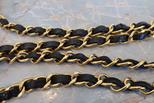 Load image into Gallery viewer, CHANEL  Diana matelasse chain shoulder bag Lambskin Black/Gold hadware Shoulder bag 700090239