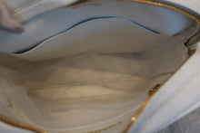 Load image into Gallery viewer, CHANEL  Bias stitch chain shoulder bag Caviar skin White/Gold hadware Shoulder bag 700080101