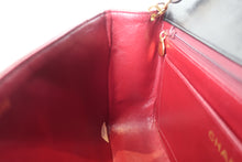 Load image into Gallery viewer, CHANEL  Diana matelasse chain shoulder bag Lambskin Black/Gold hadware Shoulder bag 700090239