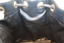 画像をギャラリービューアに読み込む, CHANEL/シャネル ココマーク巾着チェーンショルダーバッグ ラムスキン ブラック/ゴールド金具 ショルダーバッグ 700080163