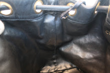 画像をギャラリービューアに読み込む, CHANEL/シャネル ココマーク巾着チェーンショルダーバッグ ラムスキン ブラック/ゴールド金具 ショルダーバッグ 700080163