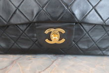画像をギャラリービューアに読み込む, CHANEL/シャネル マトラッセWフラップWチェーンショルダーバッグ ラムスキン ブラック/ゴールド金具 ショルダーバッグ 800070075