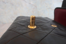 画像をギャラリービューアに読み込む, CHANEL/シャネル マトラッセWフラップWチェーンショルダーバッグ ラムスキン ブラック/ゴールド金具 ショルダーバッグ 800070075