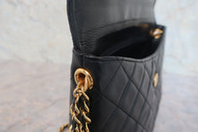 画像をギャラリービューアに読み込む, CHANEL/シャネル マトラッセフリンジチェーンショルダーバッグ ラムスキン ブラック/ゴールド金具 ショルダーバッグ 800010157