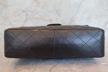 画像をギャラリービューアに読み込む, CHANEL/シャネル 中マトラッセシングルフラップチェーンショルダーバッグ ラムスキン ブラック/ゴールド金具 ショルダーバッグ 700110049