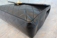 画像をギャラリービューアに読み込む, CHANEL/シャネル 中マトラッセシングルフラップチェーンショルダーバッグ ラムスキン ブラック/ゴールド金具 ショルダーバッグ 700110049