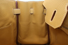 画像をギャラリービューアに読み込む, HERMES/エルメス バーキン30 トゴ カリー □M刻印 ハンドバッグ 800090048