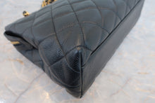 Load image into Gallery viewer, CHANEL Matelasse chain shoulder bag Caviar skin Black/Gold hadware Shoulder bag 800040089