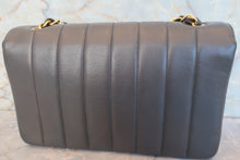 Load image into Gallery viewer, CHANEL Mademoiselle chain shoulder bag Lambskin Gray/Gold hadware Shoulder bag 700080185