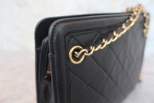 画像をギャラリービューアに読み込む, CHANEL/シャネル マトラッセフリンジチェーンショルダーバッグ ラムスキン ブラック/ゴールド金具 ショルダーバッグ 800010171