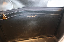 画像をギャラリービューアに読み込む, CHANEL/シャネル 中マトラッセシングルフラップチェーンショルダーバッグ ラムスキン ブラック/ゴールド金具 ショルダーバッグ 700110049