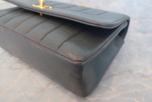 Load image into Gallery viewer, CHANEL Mademoiselle chain shoulder bag Lambskin Gray/Gold hadware Shoulder bag 700080185