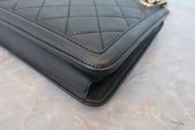 画像をギャラリービューアに読み込む, CHANEL/シャネル マトラッセフリンジチェーンショルダーバッグ ラムスキン ブラック/ゴールド金具 ショルダーバッグ 800010171