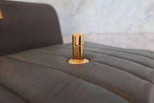 Load image into Gallery viewer, CHANEL Mademoiselle chain shoulder bag Lambskin Gray/Gold hadware Shoulder bag 700080185