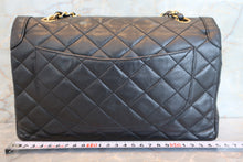 画像をギャラリービューアに読み込む, CHANEL/シャネル パリ限定マトラッセダブルフラップチェーンショルダーバッグ ラムスキン ブラック/ゴールド金具 ショルダーバッグ 700110051