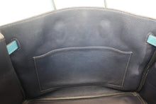 Load image into Gallery viewer, HERMES BIRKIN 35 Bi-color Togo leather Blue jean/Navy □J Engraving Hand bag 700120096