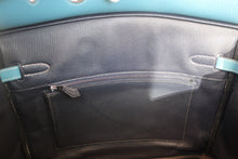 Load image into Gallery viewer, HERMES BIRKIN 35 Bi-color Togo leather Blue jean/Navy □J Engraving Hand bag 700120096