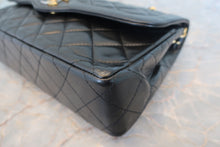 画像をギャラリービューアに読み込む, CHANEL/シャネル パリ限定マトラッセダブルフラップチェーンショルダーバッグ ラムスキン ブラック/ゴールド金具 ショルダーバッグ 700110051