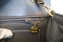 Load image into Gallery viewer, CHANEL Mademoiselle chain shoulder bag Lambskin Gray/Gold hadware Shoulder bag 700080185