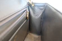 Load image into Gallery viewer, CHANEL Mademoiselle chain shoulder bag Lambskin Gray/Gold hadware Shoulder bag 700080185