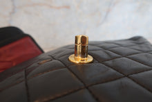 画像をギャラリービューアに読み込む, CHANEL/シャネル パリ限定マトラッセダブルフラップチェーンショルダーバッグ ラムスキン ブラック/ゴールド金具 ショルダーバッグ 700110051