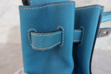 Load image into Gallery viewer, HERMES BIRKIN 35 Bi-color Togo leather Blue jean/Navy □J Engraving Hand bag 700120096