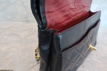 画像をギャラリービューアに読み込む, CHANEL/シャネル パリ限定マトラッセダブルフラップチェーンショルダーバッグ ラムスキン ブラック/ゴールド金具 ショルダーバッグ 700110051