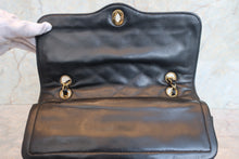 画像をギャラリービューアに読み込む, CHANEL/シャネル パリ限定マトラッセダブルフラップチェーンショルダーバッグ ラムスキン ブラック/ゴールド金具 ショルダーバッグ 700110051