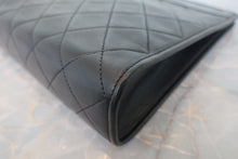 画像をギャラリービューアに読み込む, CHANEL/シャネル マトラッセクラッチバッグ ラムスキン ブラック/ゴールド金具 クラッチバッグ 800010109