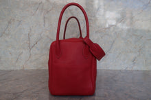 Load image into Gallery viewer, HERMES LINDY 34 Clemence leather Rouge casaque □Q Engraving Shoulder bag 700120131