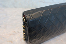 画像をギャラリービューアに読み込む, CHANEL/シャネル マトラッセチェーンショルダーバッグ ラムスキン ブラック/ゴールド金具 ショルダーバッグ 800040096