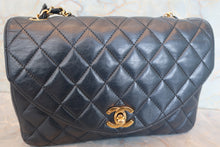 画像をギャラリービューアに読み込む, CHANEL/シャネル マトラッセチェーンショルダーバッグ ラムスキン ネイビー/ゴールド金具 ショルダーバッグ 700100219