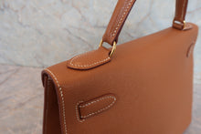 将图片加载到图库查看器,HERMES KELLY 32 Graine Couchevel leather Gold □C刻印 Shoulder bag 800050070