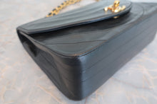 画像をギャラリービューアに読み込む, CHANEL/シャネル ココマークWチェーンショルダーバッグ ラムスキン ブラック/ゴールド金具 ショルダーバッグ 800070162