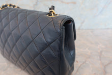 画像をギャラリービューアに読み込む, CHANEL/シャネル マトラッセチェーンショルダーバッグ ラムスキン ネイビー/ゴールド金具 ショルダーバッグ 700100219