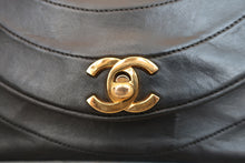 画像をギャラリービューアに読み込む, CHANEL/シャネル ココマークWチェーンショルダーバッグ ラムスキン ブラック/ゴールド金具 ショルダーバッグ 800070162